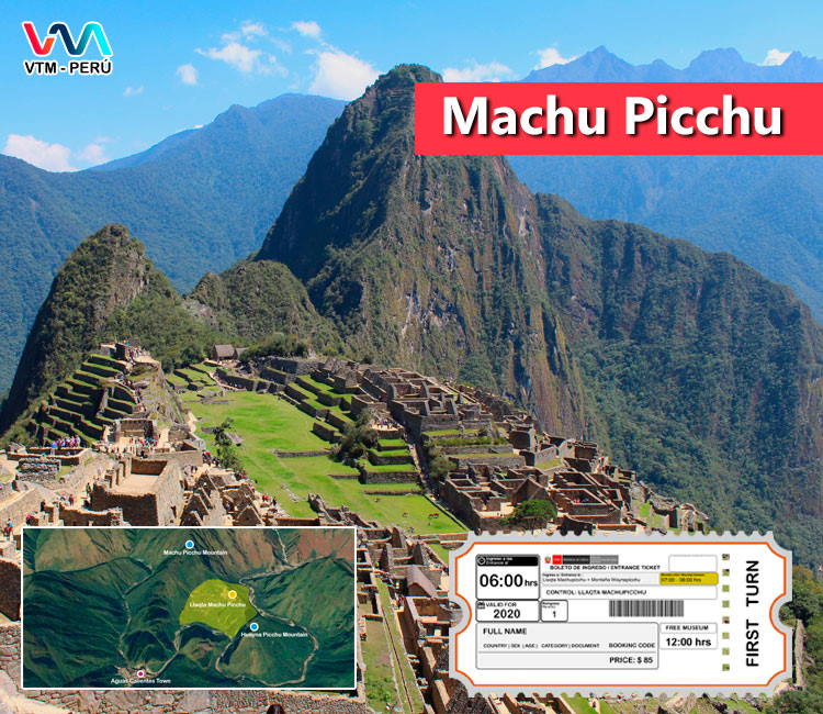 Ticket Machu Picchu all turns cusco peru