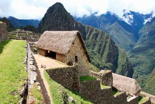 Machu Picchu casa del vigilante