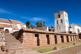 Chinchero archaeological site & market