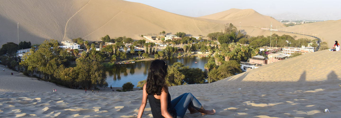 Tout to Nazca lines a the visit to Huacachina lagoon